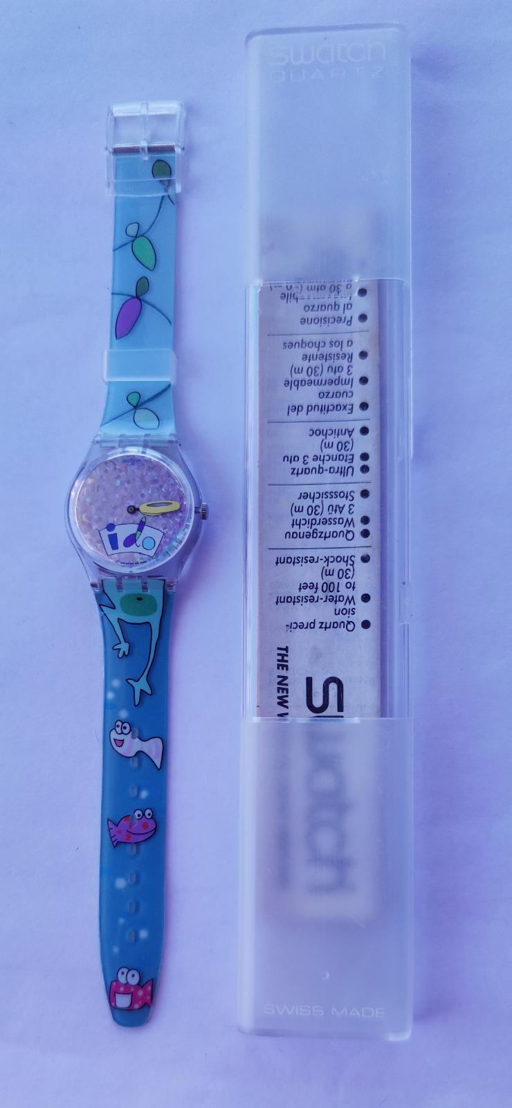 SWATCH GENT WHITE WEDDING - GV110 - 1999 with different  display picture 3