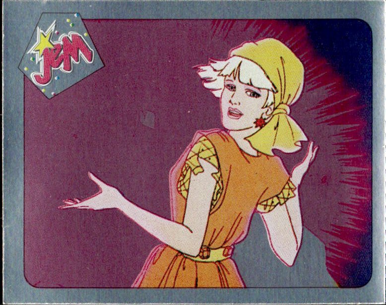 figurina ''Menù a Tendina'' Jem Panini 1987 - Picture 112 of 193