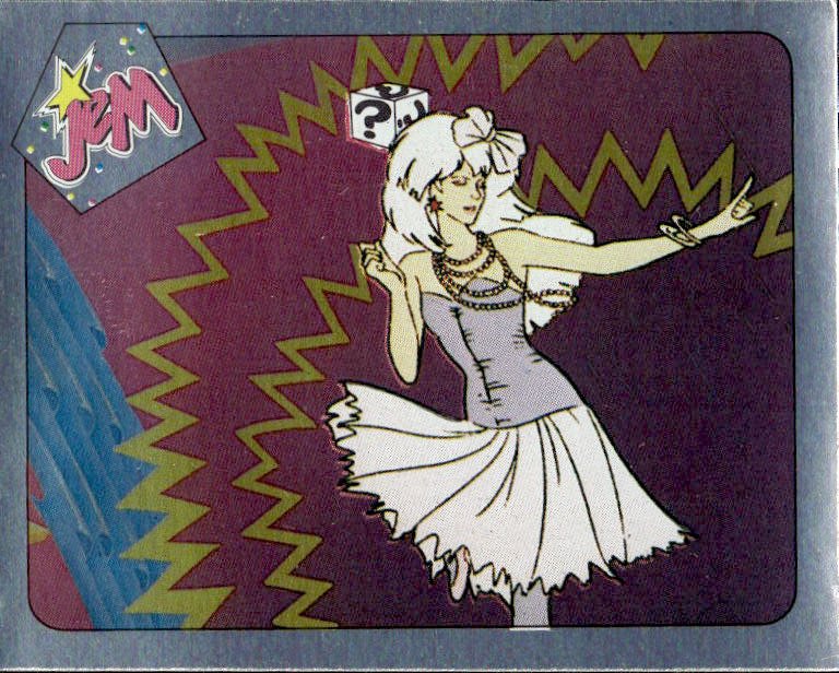 figurina ''Menù a Tendina'' Jem Panini 1987 - Picture 114 of 193
