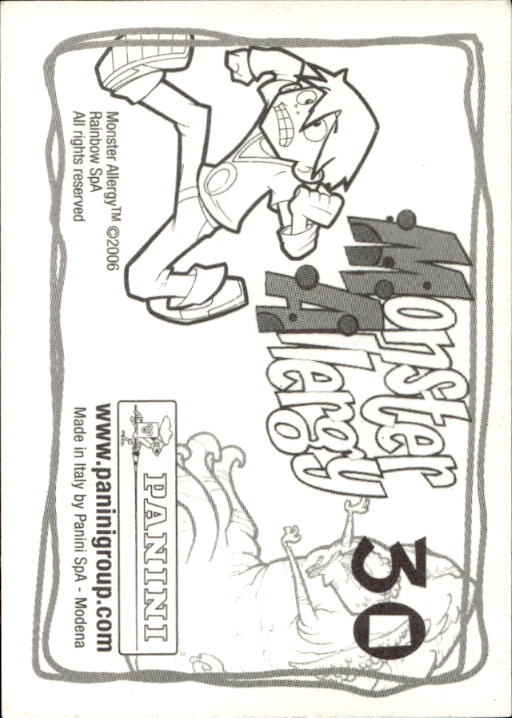 Panini Monster Allergy 2006 ''Vorhang Menü'' Figur - Bild 53 von 223