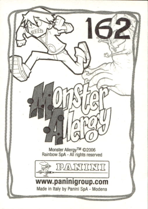 Panini Monster Allergy 2006 ''Vorhang Menü'' Figur - Bild 175 von 223