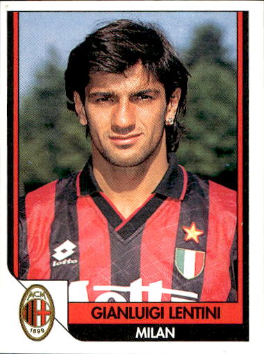 figurina ''Menù a Tendina'' calciatori 1993 Sl Service Line 1/3 - Picture 346 of 495