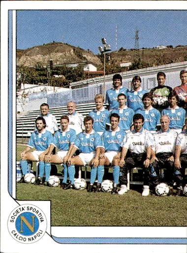 figurina ''Menù a Tendina'' calciatori 1993 Sl Service Line 1/3 - Picture 374 of 495