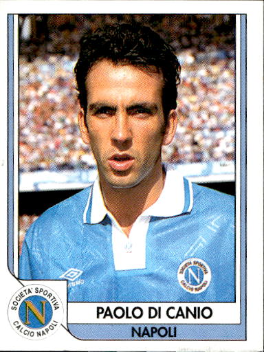 figurina ''Menù a Tendina'' calciatori 1993 Sl Service Line 1/3 - Picture 384 of 495