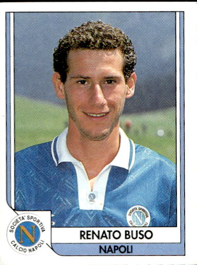 figurina ''Menù a Tendina'' calciatori 1993 Sl Service Line 1/3 - Picture 388 of 495