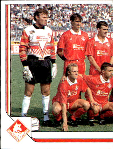 figurina ''Menù a Tendina'' calciatori 1993 Sl Service Line 1/3 - Picture 444 of 495