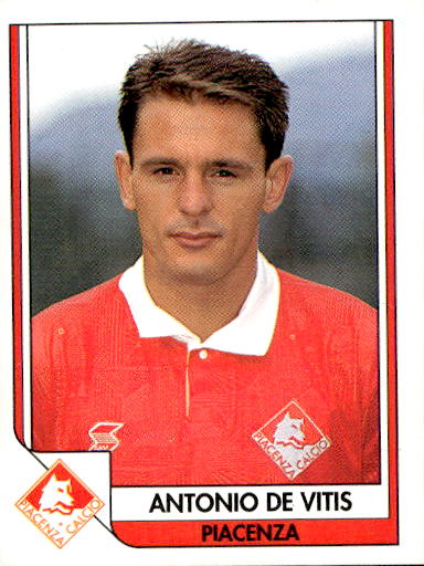 figurina ''Menù a Tendina'' calciatori 1993 Sl Service Line 1/3 - Picture 454 of 495