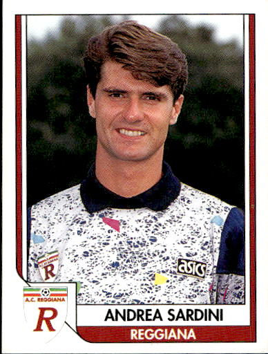 figurina ''Menù a Tendina'' calciatori 1993 Sl Service Line 1/3 - Picture 494 of 495