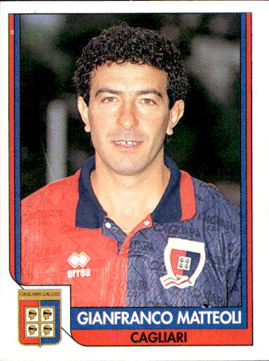 figurina ''Menù a Tendina'' calciatori 1993 Sl Service Line 1/3 - Picture 60 of 495