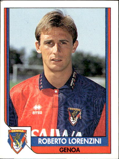 figurina ''Menù a Tendina'' calciatori 1993 Sl Service Line 1/3 - Picture 154 of 495