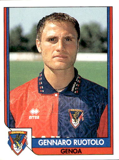 figurina ''Menù a Tendina'' calciatori 1993 Sl Service Line 1/3 - Picture 156 of 495