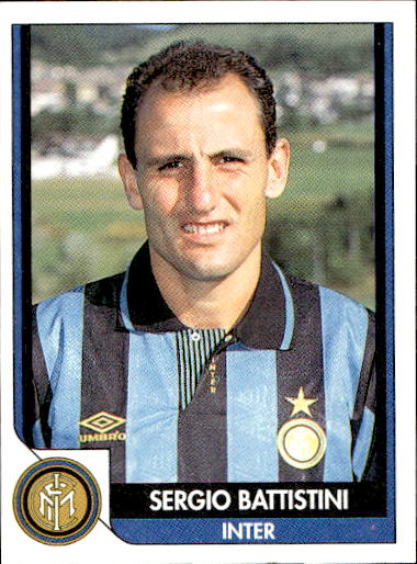 figurina ''Menù a Tendina'' calciatori 1993 Sl Service Line 1/3 - Picture 182 of 495