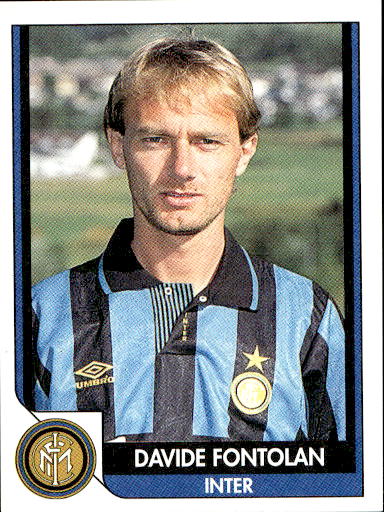 figurina ''Menù a Tendina'' calciatori 1993 Sl Service Line 1/3 - Picture 188 of 495