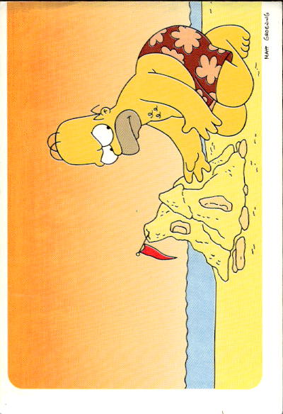 figurina ''Menù a Tendina'' The Simpsons 1999 Panini - Foto 208 di 241