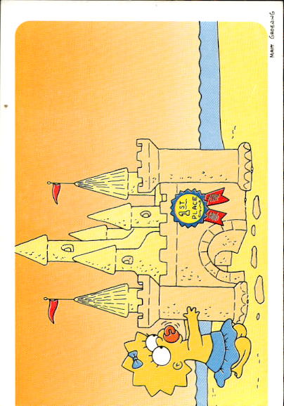 figurina ''Menù a Tendina'' The Simpsons 1999 Panini - Foto 210 di 241