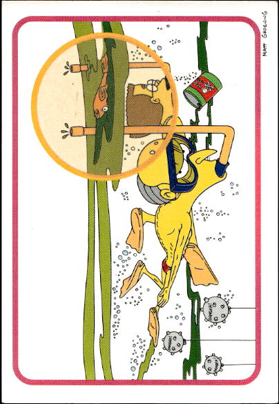 figurina ''Menù a Tendina'' The Simpsons 1999 Panini - Foto 222 di 241