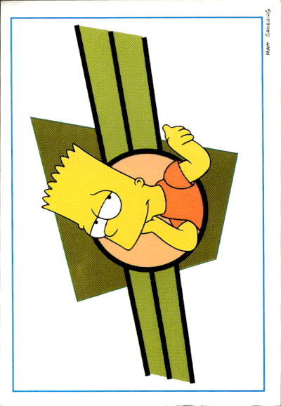 figurina ''Menù a Tendina'' The Simpsons 1999 Panini - Foto 24 di 241