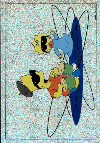 figurina ''Menù a Tendina'' The Simpsons 1999 Panini - Foto 38 di 241
