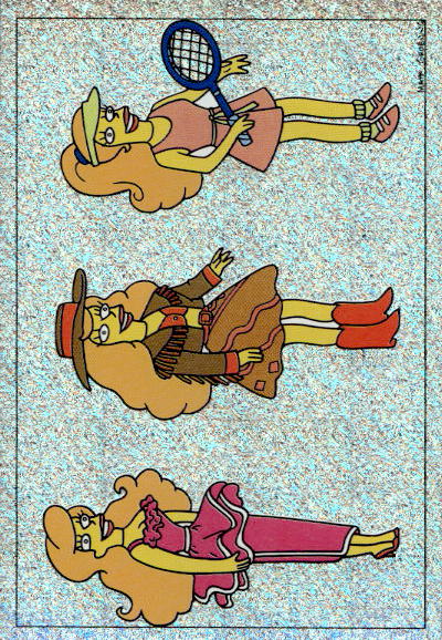 figurina ''Menù a Tendina'' The Simpsons 1999 Panini - Foto 42 di 241