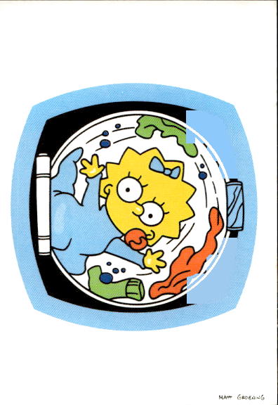 figurina ''Menù a Tendina'' The Simpsons 1999 Panini - Foto 44 di 241