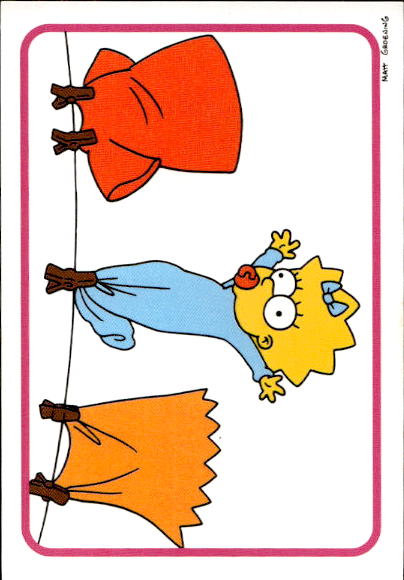 figurina ''Menù a Tendina'' The Simpsons 1999 Panini - Foto 46 di 241