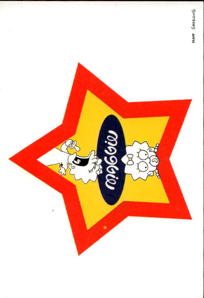 figurina ''Menù a Tendina'' The Simpsons 1999 Panini - Foto 48 di 241