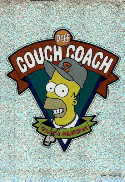 figurina ''Menù a Tendina'' The Simpsons 1999 Panini - Foto 56 di 241