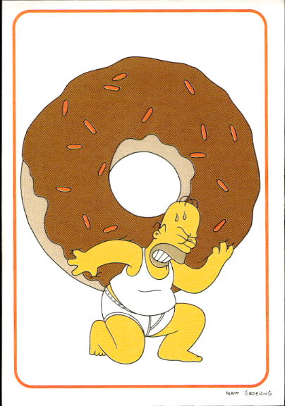 figurina ''Menù a Tendina'' The Simpsons 1999 Panini - Foto 62 di 241