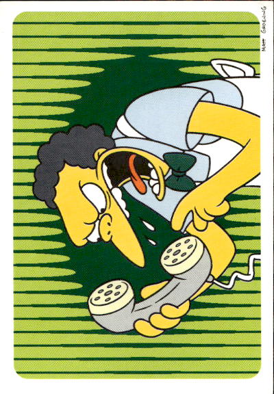 figurina ''Menù a Tendina'' The Simpsons 1999 Panini - Foto 82 di 241