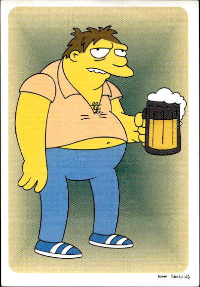 figurina ''Menù a Tendina'' The Simpsons 1999 Panini - Foto 86 di 241