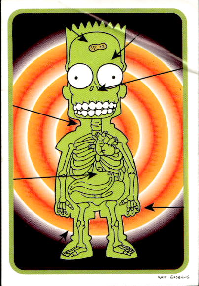 figurina ''Menù a Tendina'' The Simpsons 1999 Panini - Foto 104 di 241