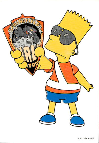 figurina ''Menù a Tendina'' The Simpsons 1999 Panini - Foto 106 di 241