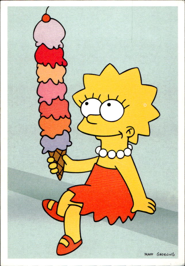 figurina ''Menù a Tendina'' The Simpsons 1999 Panini - Foto 88 di 241