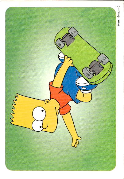 figurina ''Menù a Tendina'' The Simpsons 1999 Panini - Foto 124 di 241