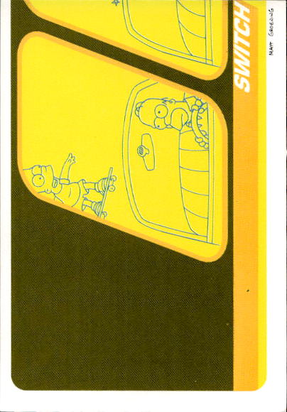 figurina ''Menù a Tendina'' The Simpsons 1999 Panini - Foto 134 di 241