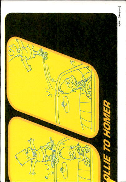 figurina ''Menù a Tendina'' The Simpsons 1999 Panini - Foto 136 di 241