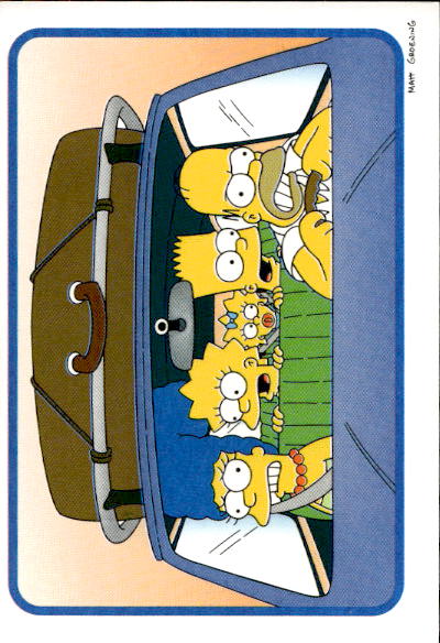 figurina ''Menù a Tendina'' The Simpsons 1999 Panini - Foto 176 di 241