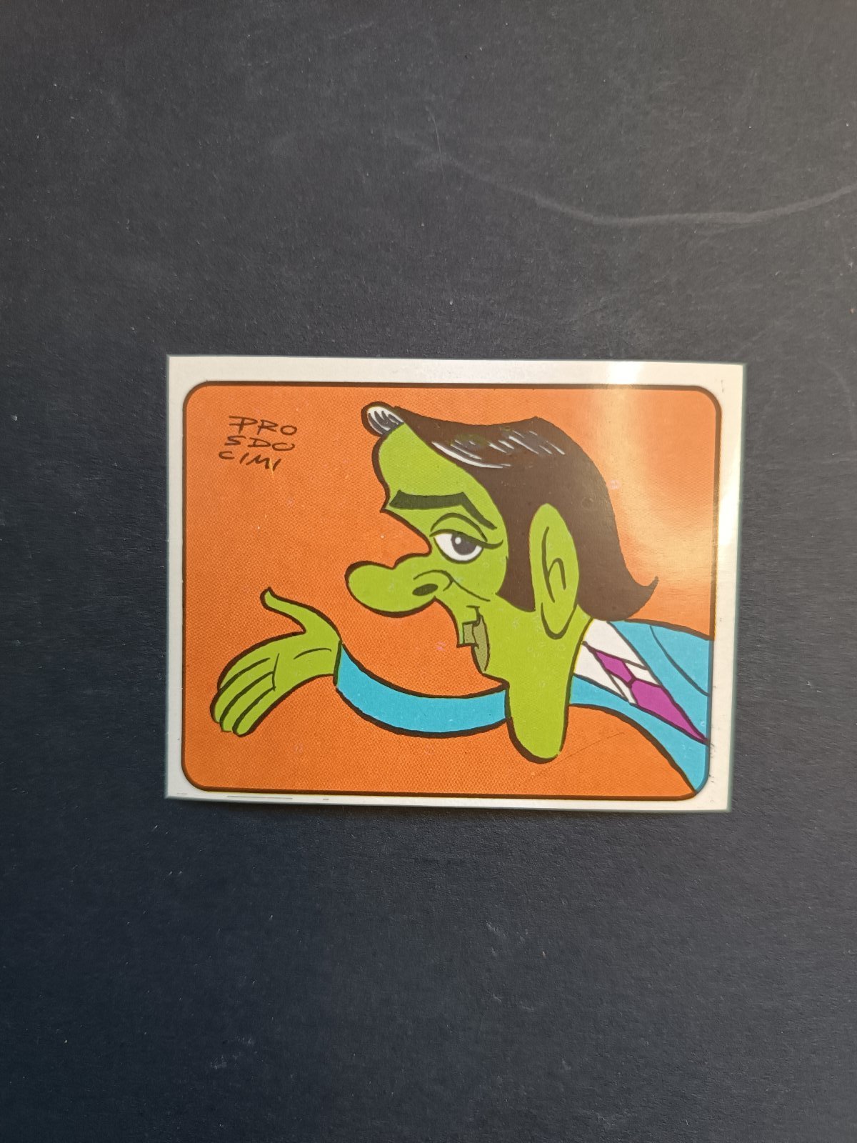 figurina ''Menù a Tendina'' cantanti 1972 panini Vignetta autoadesiva con velina - Foto 26 di 181