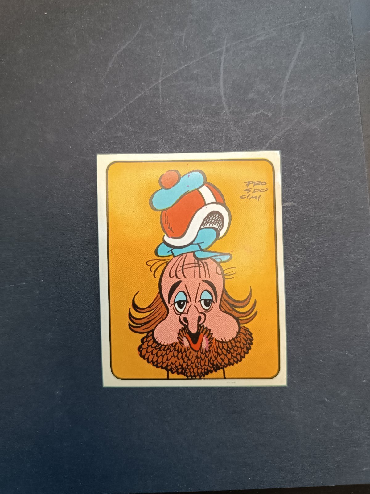 figurina ''Menù a Tendina'' cantanti 1972 panini Vignetta autoadesiva con velina - Foto 30 di 181