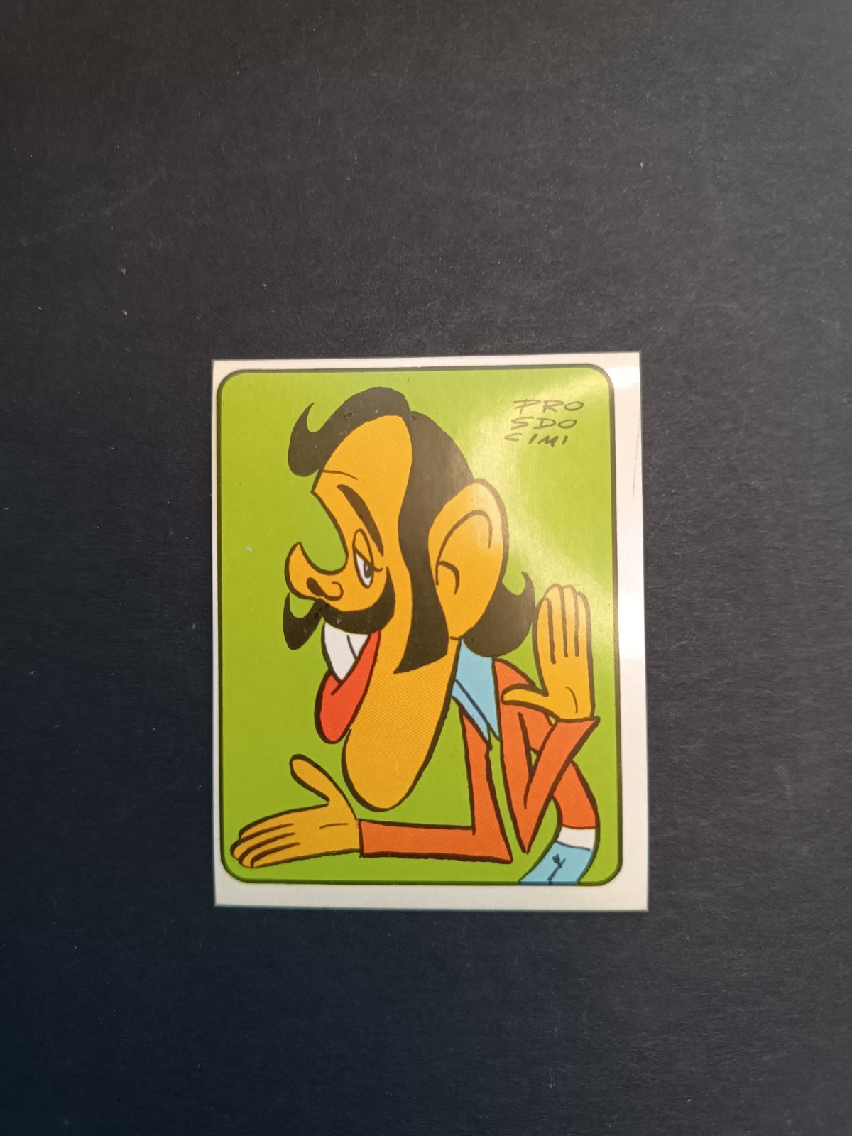 figurina ''Menù a Tendina'' cantanti 1972 panini Vignetta autoadesiva con velina - Foto 40 di 181