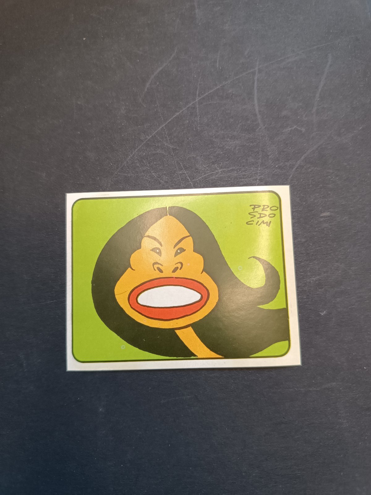 figurina ''Menù a Tendina'' cantanti 1972 panini Vignetta autoadesiva con velina - Foto 42 di 181