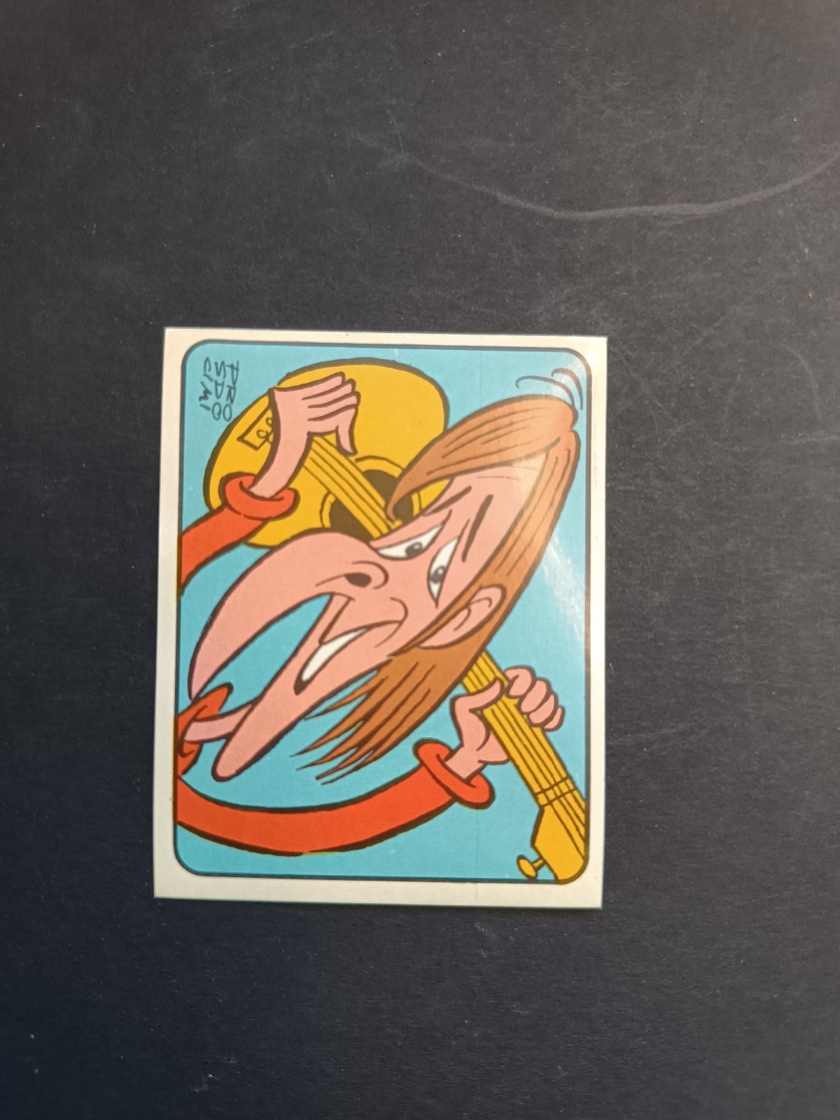 figurina ''Menù a Tendina'' cantanti 1972 panini Vignetta autoadesiva con velina - Foto 44 di 181