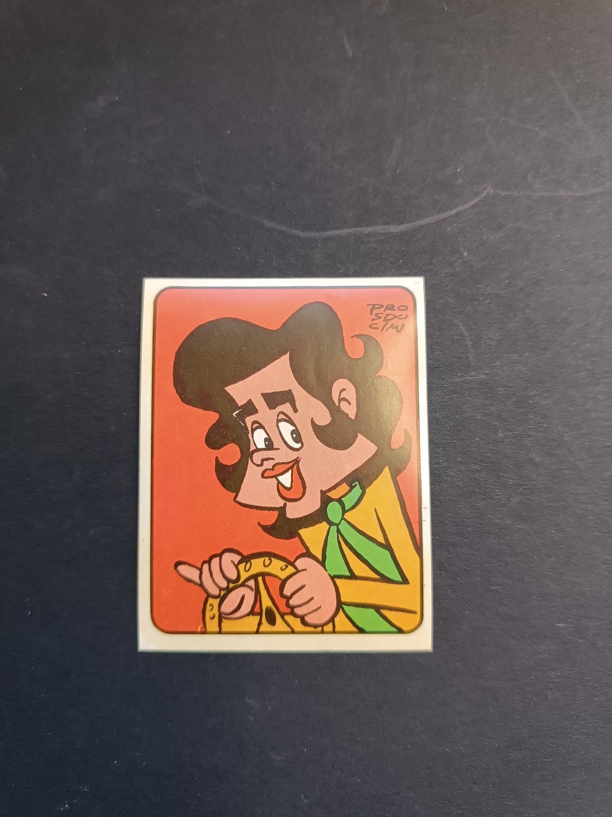 figurina ''Menù a Tendina'' cantanti 1972 panini Vignetta autoadesiva con velina - Foto 48 di 181