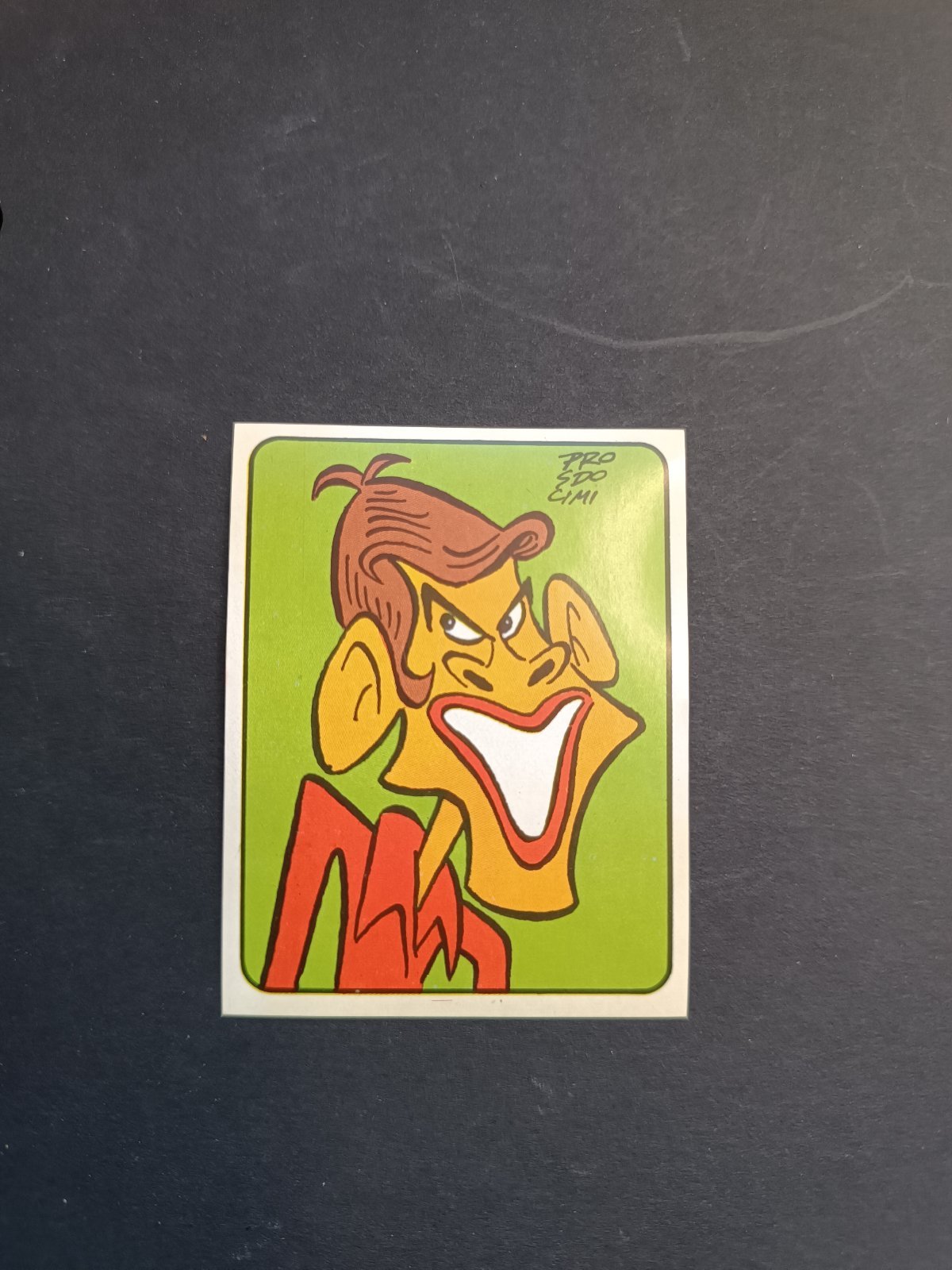 figurina ''Menù a Tendina'' cantanti 1972 panini Vignetta autoadesiva con velina - Foto 56 di 181