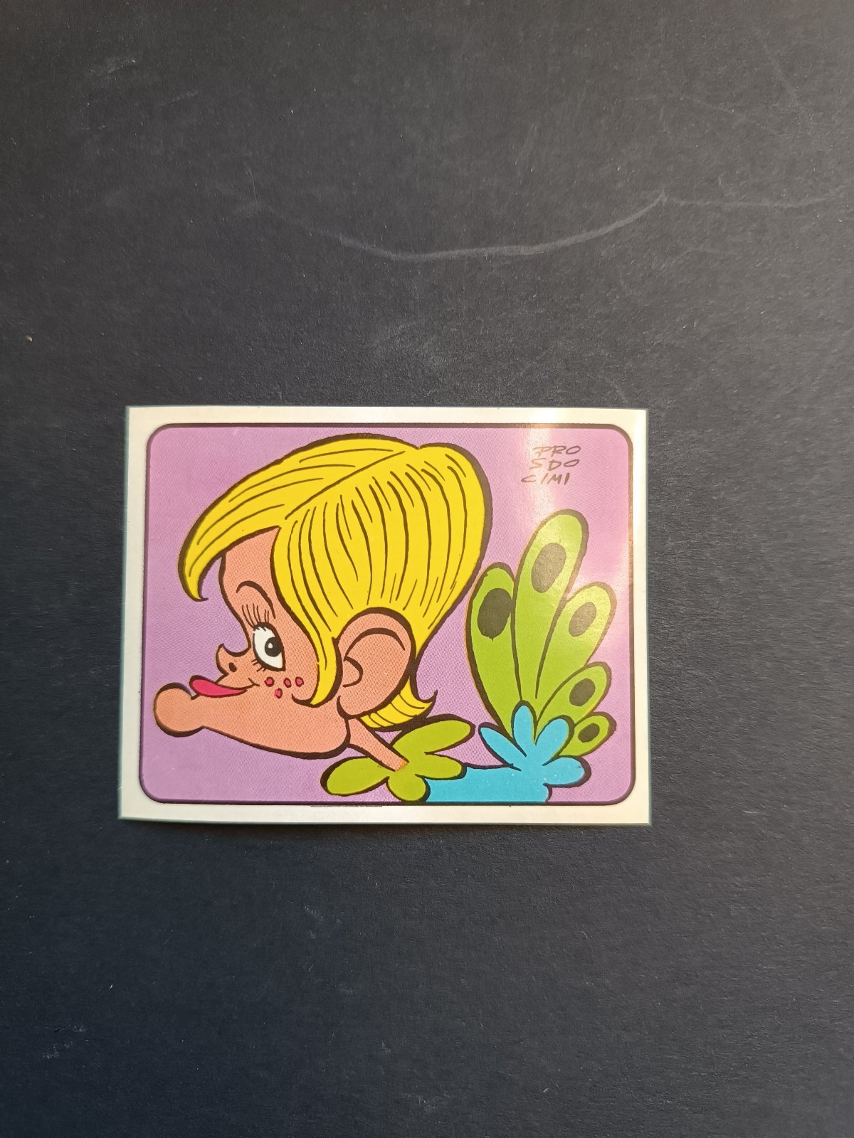 figurina ''Menù a Tendina'' cantanti 1972 panini Vignetta autoadesiva con velina - Foto 60 di 181