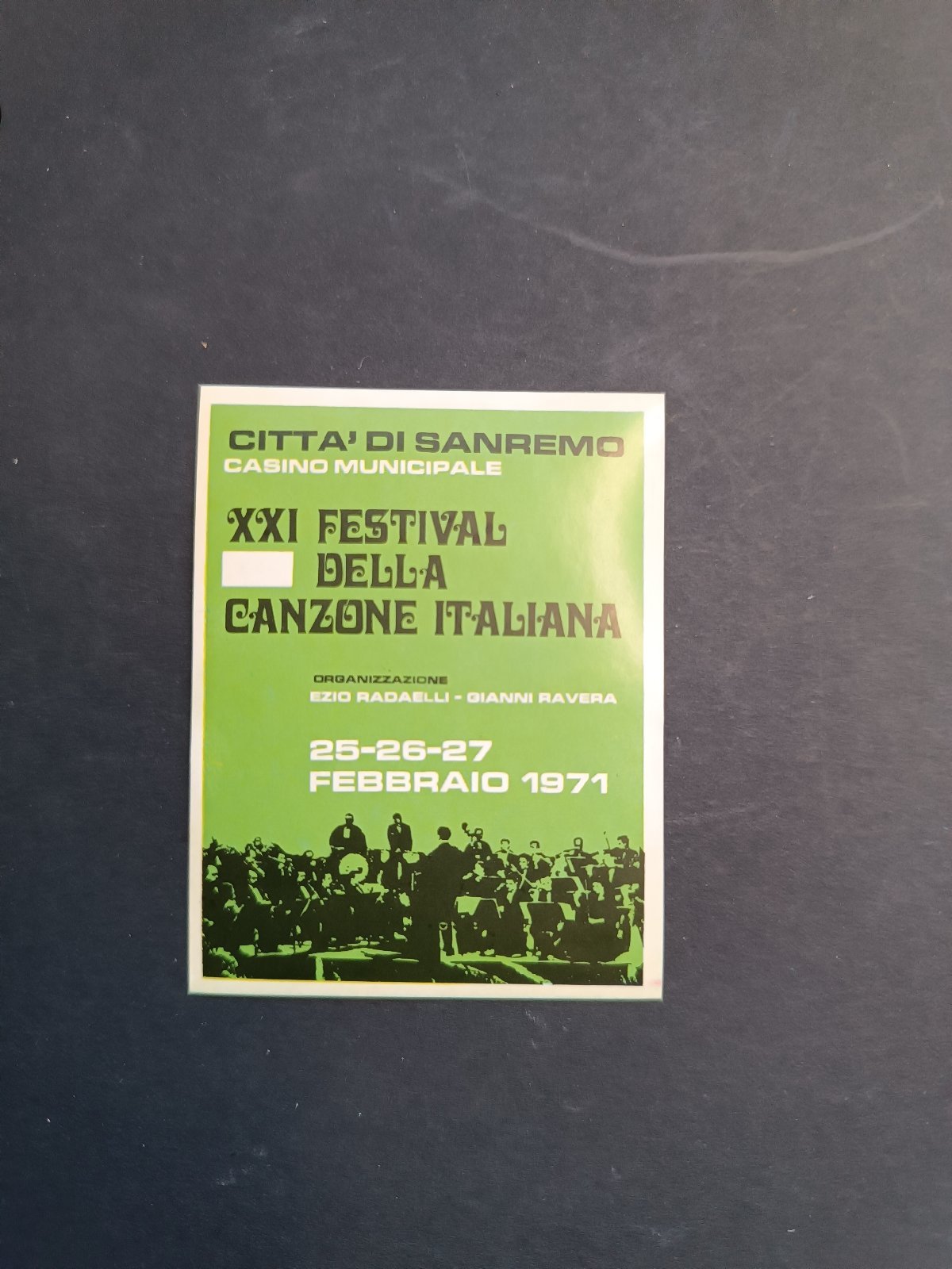 figurina ''Menù a Tendina'' cantanti 1972 panini Vignetta autoadesiva con velina - Foto 62 di 181
