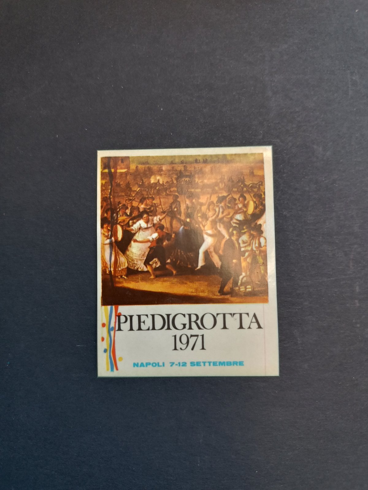figurina ''Menù a Tendina'' cantanti 1972 panini Vignetta autoadesiva con velina - Foto 64 di 181