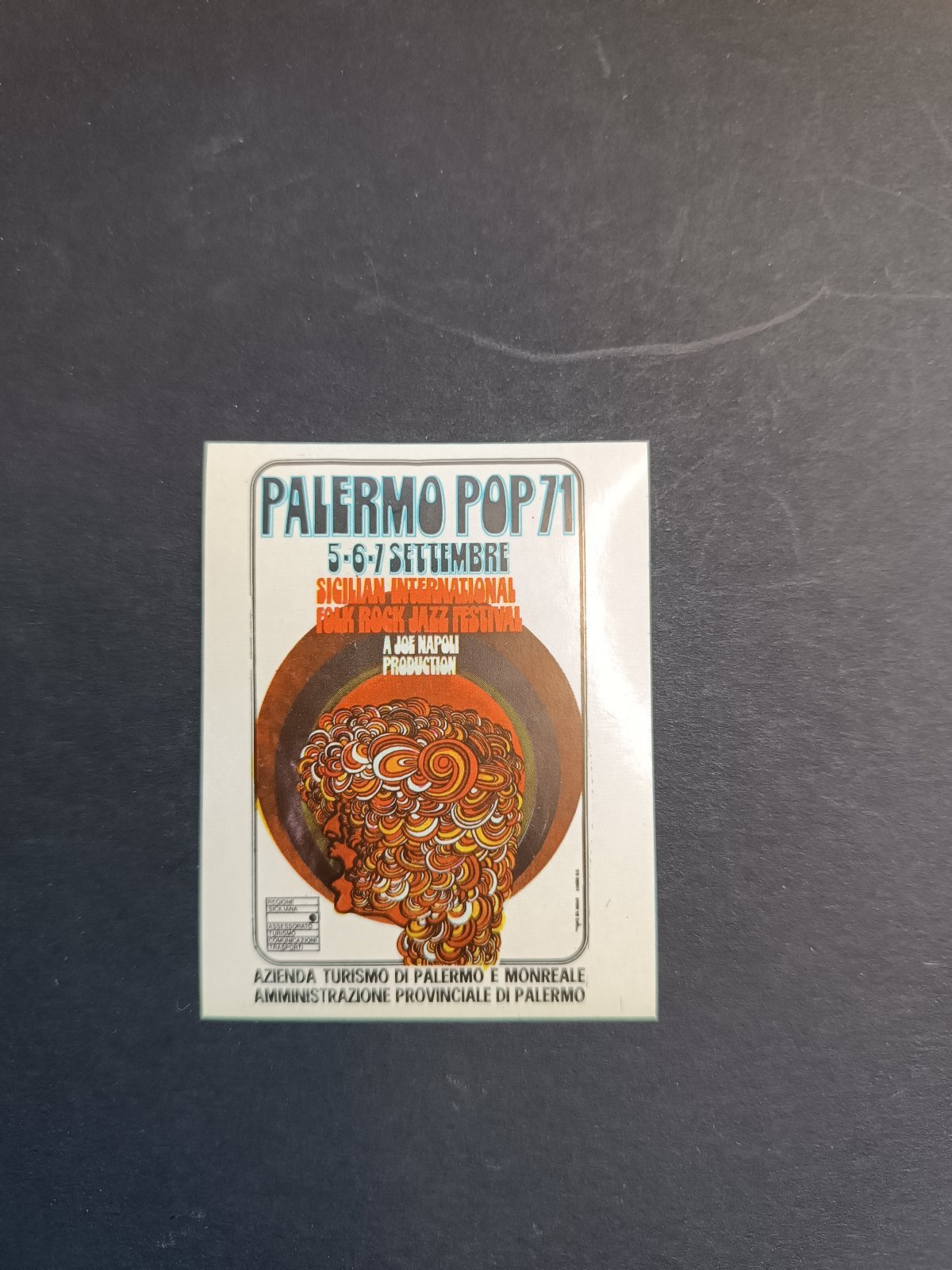 figurina ''Menù a Tendina'' cantanti 1972 panini Vignetta autoadesiva con velina - Foto 102 di 181