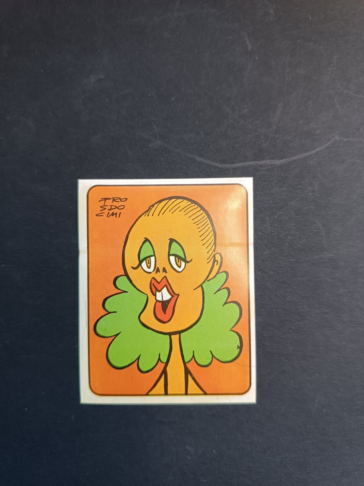 figurina ''Menù a Tendina'' cantanti 1972 panini Vignetta autoadesiva con velina - Foto 108 di 181