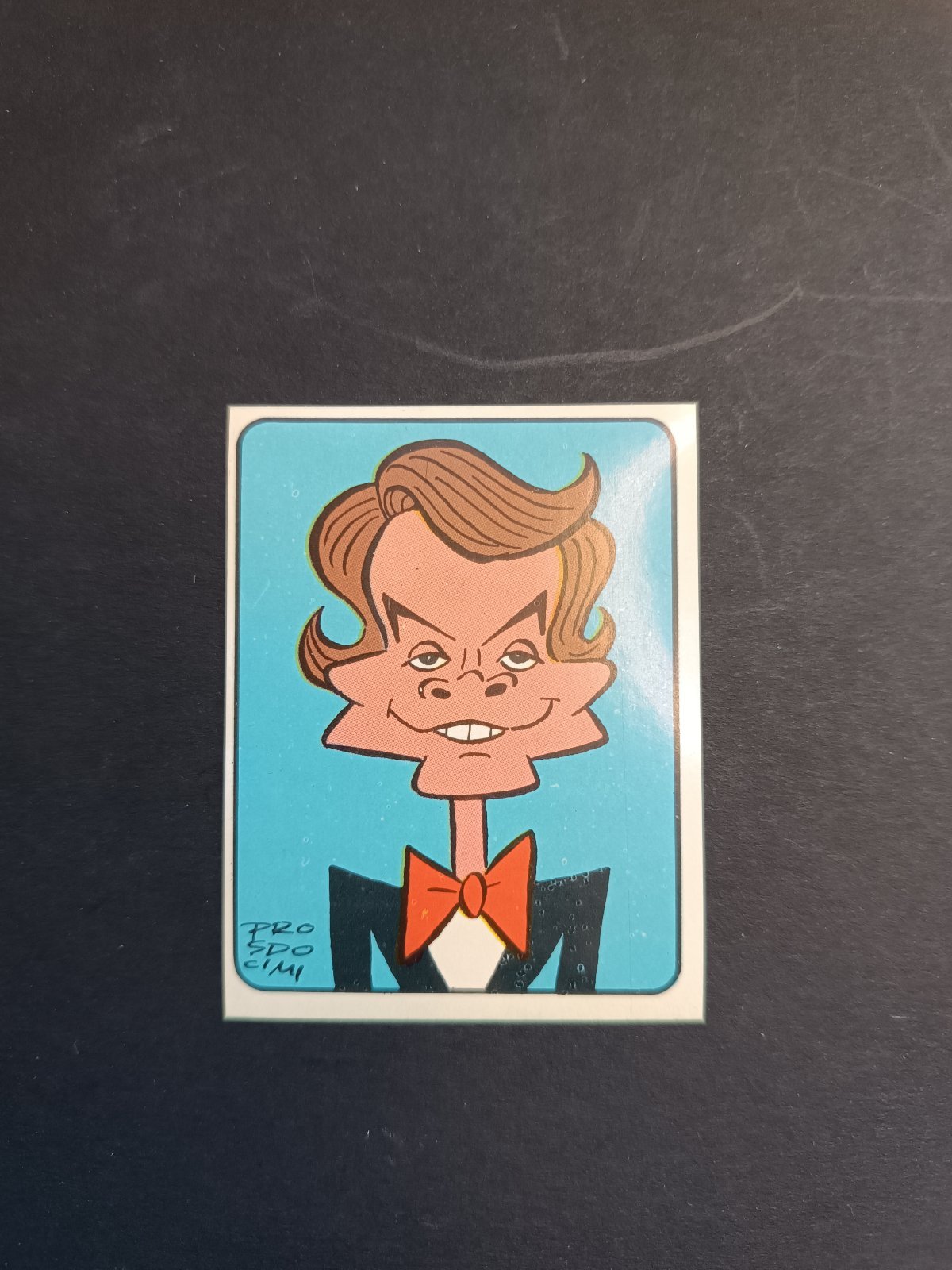 figurina ''Menù a Tendina'' cantanti 1972 panini Vignetta autoadesiva con velina - Foto 110 di 181